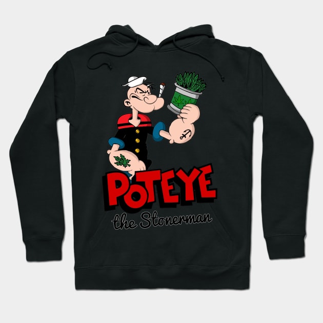 Pot-Eye Hoodie by TheD33J